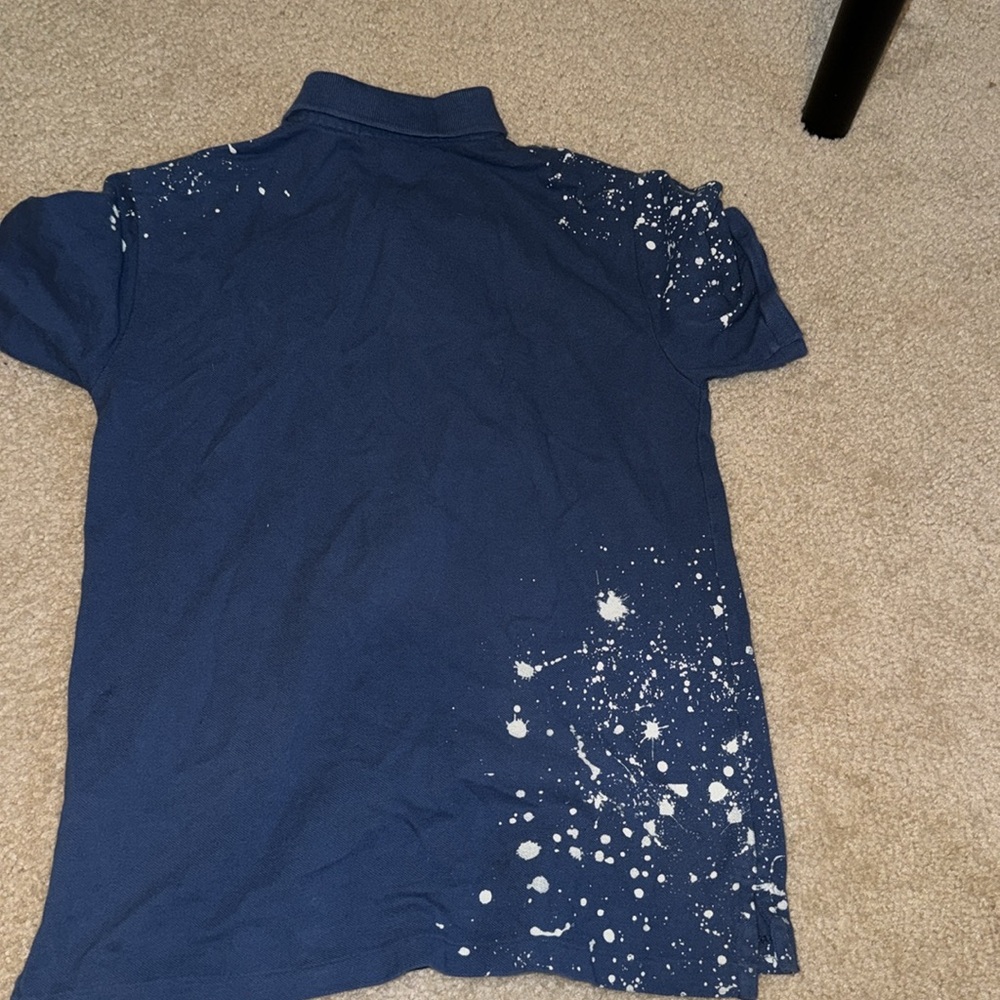 Boys' Bleached Polo Shirt - Big Kid - Picture 3 of 3